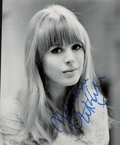Marianne Faithfull signed photo