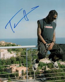 Travis Scott signed photo