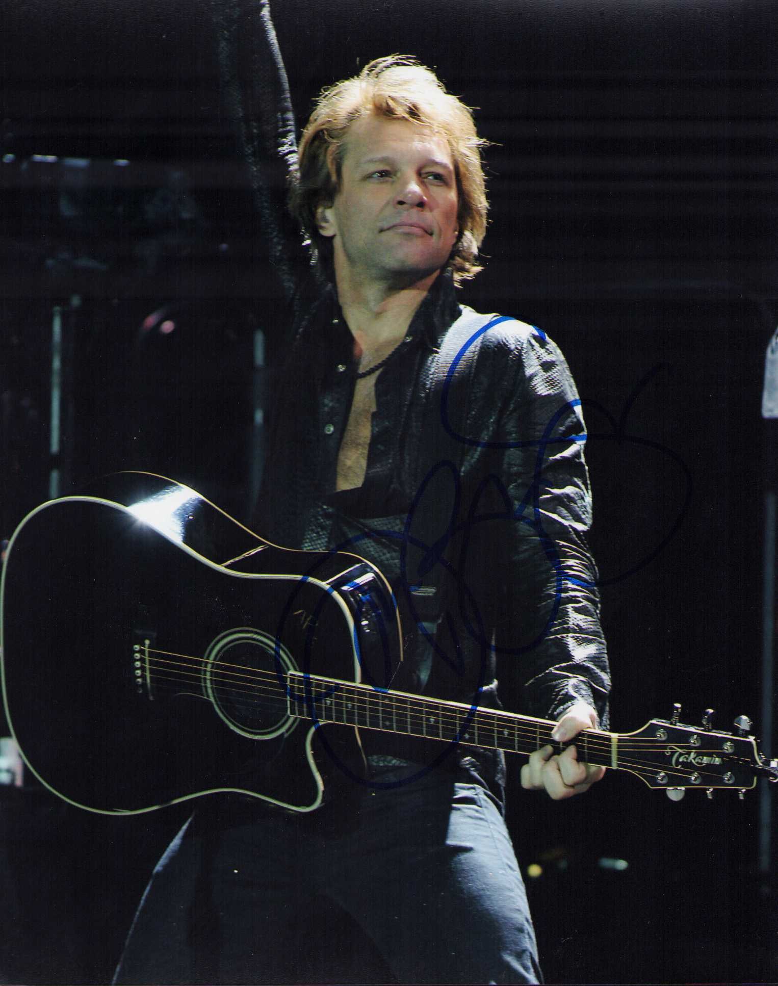 Jon Bon Jovi signed photo (1 of 1)