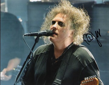 Robert Smith signed photo