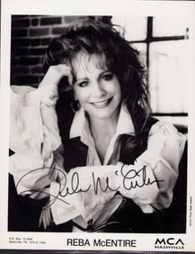 Reba McEntire signed photo