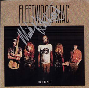 Mick Fleetwood signed 45rpm picture sleeve with record
