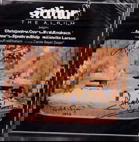 Arthur cast signed soundtrack LP