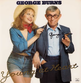 George Burns signed LP