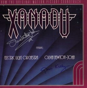 Xanadu cast signed soundtrack LP