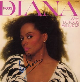 Diana Ross signed LP