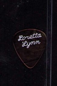Loretta Lynn stage used guitar pick
