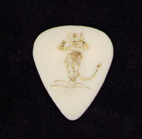 Angus Young ACDC stage used guitar pick
