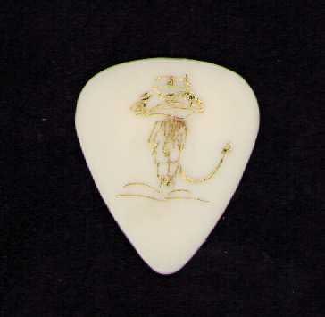 Angus Young ACDC stage used guitar pick (1 of 1)