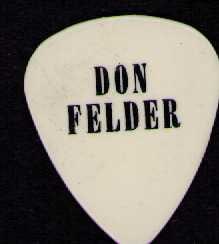 Don Felder stage used guitar pick