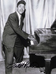 Little Richard signed photo