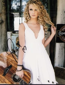 Taylor Swift signed photo