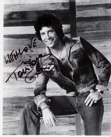 Tom Jones signed photo