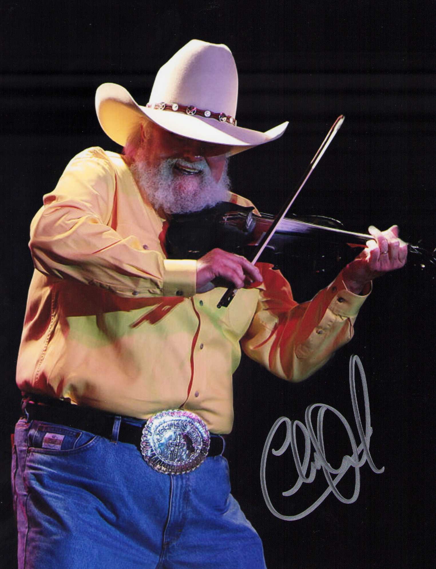 Charlie Daniels signed photo (1 of 1)