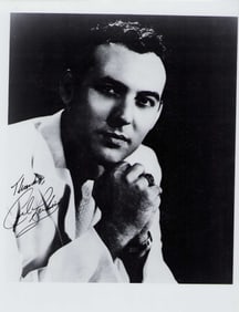 Carl Perkins signed photo