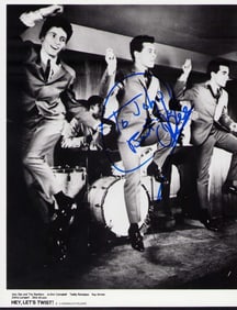 Joey Dee (Starlighters) signed photo