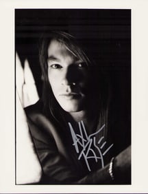 Axl Rose signed photo