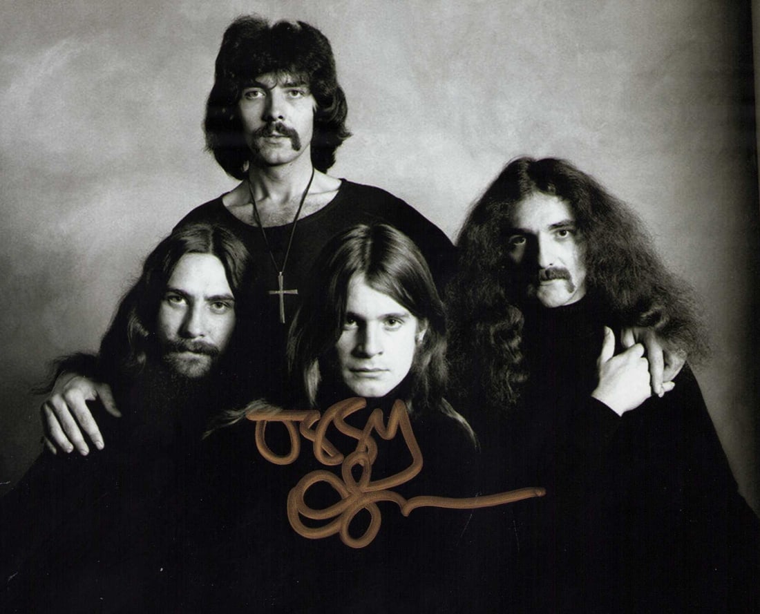 Ozzy Osbourne signed photo (1 of 1)
