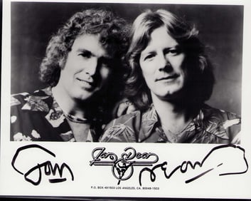 Jan and Dean signed photo