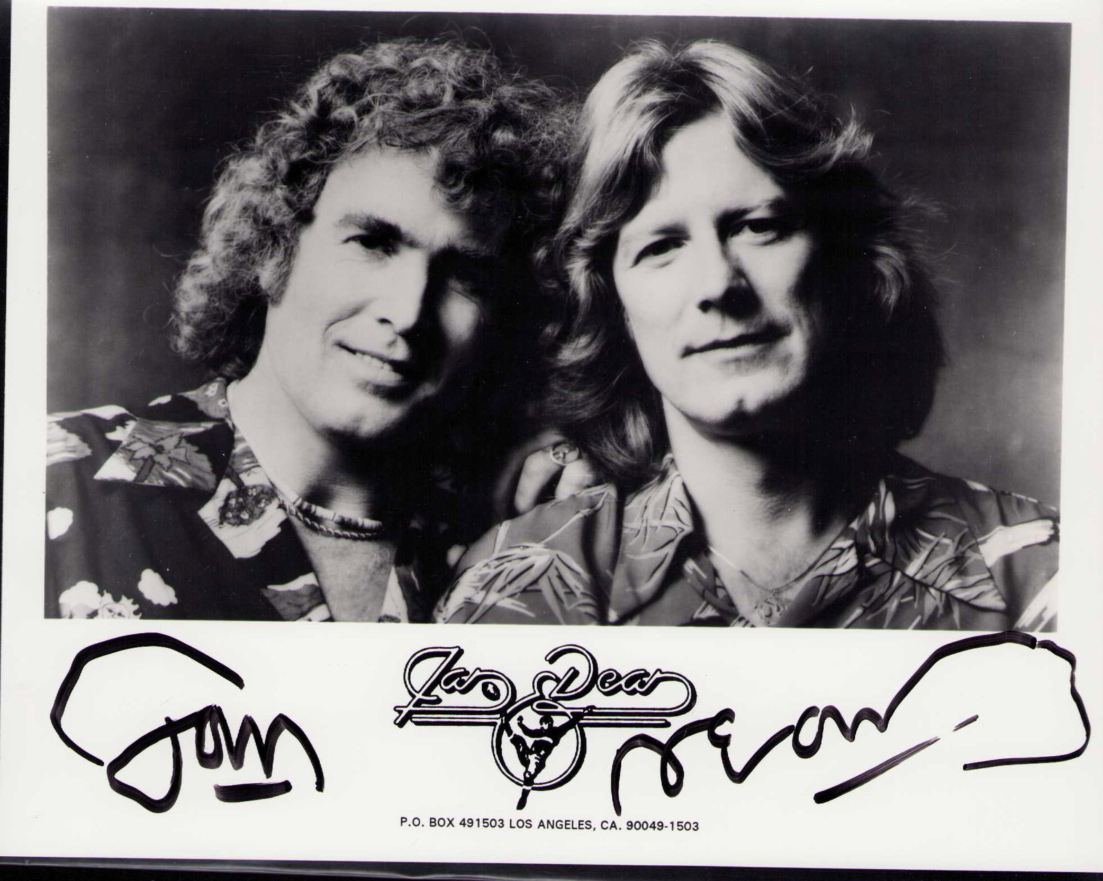Jan and Dean signed photo (1 of 1)