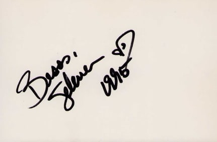 Selena rare signed card