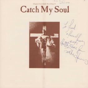 Ritchie Havens signed soundtrack booklet