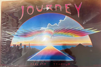 Journey original early concert poster