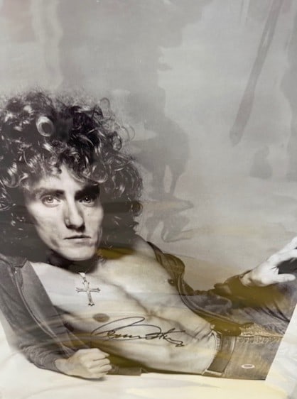 Roger Daltrey large signed canvas print (1 of 1)