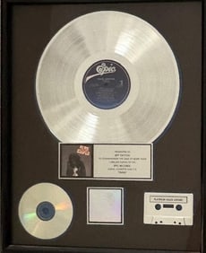 Alice Cooper RIAA award