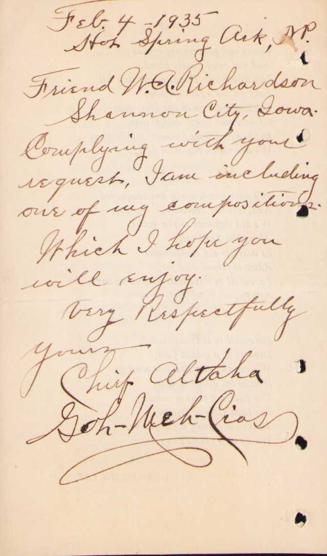 Chief Altaha Signature nore