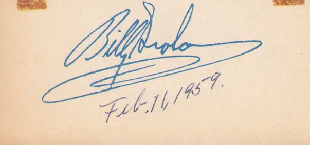 Bill Graham signature