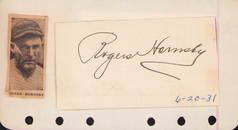 Rogers Hornsby signature