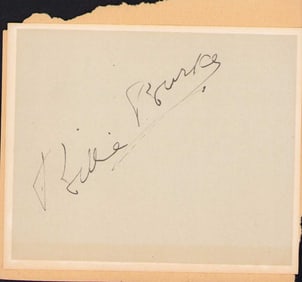 Billie Burke signature Wizard of Oz