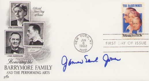 James Earl Jones Star Wars signed FDC