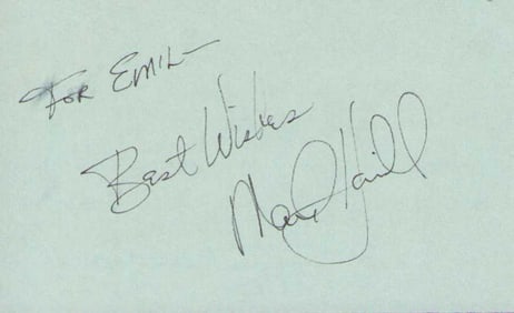 Mark Hamill signature Star Wars