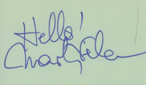 Marty Feldman signature