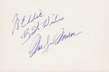 Marilyn Monroe signature