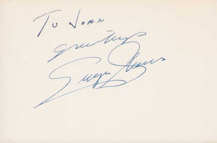 George Stevens signature