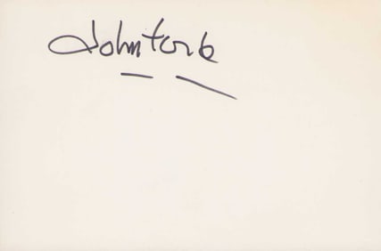 John Ford signature RARE