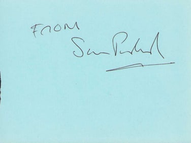 Sam Peckinpah signature