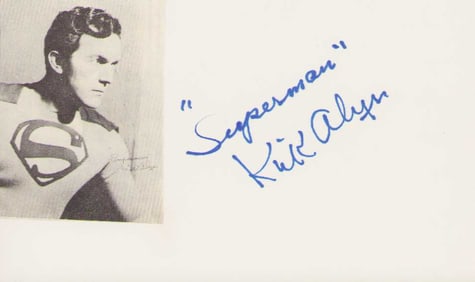 Kirk Alyn signature