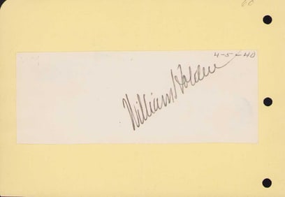 William Holden signature