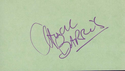Chuck Barris signature