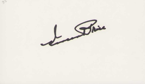Vincent Price signature