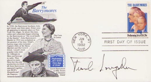Frank Langella signed FDC