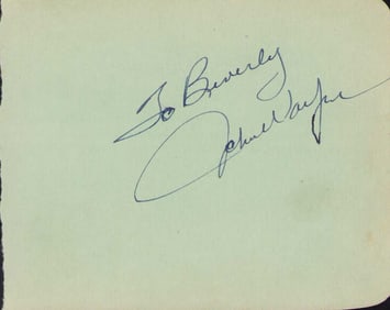 John Wayne signature