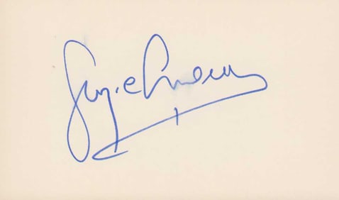 Sergio Leone signature