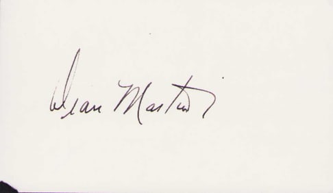 Dean Martin signature