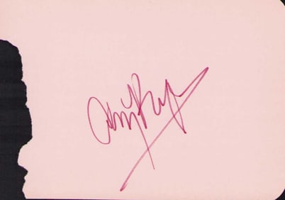 Jimmy Page vintage rare signature Led Zeppelin