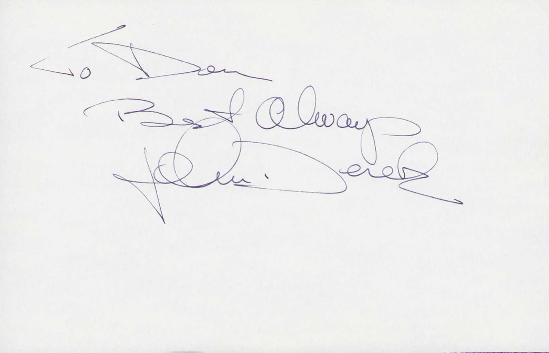 John Derek signature (1 of 1)